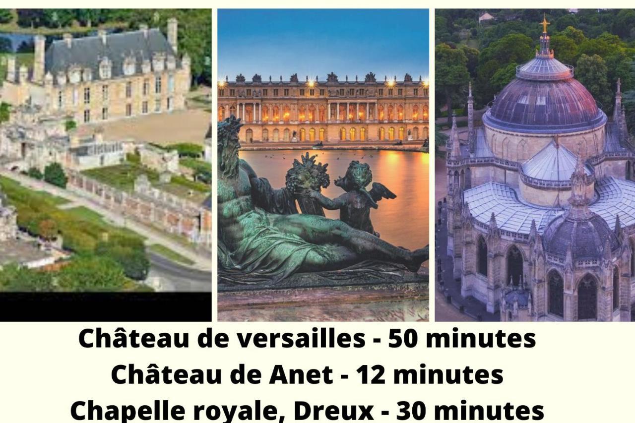 Gite La Fontaine -Cozy-1H De Paris -Jacuzzi Privatif La Boissiere  Екстериор снимка